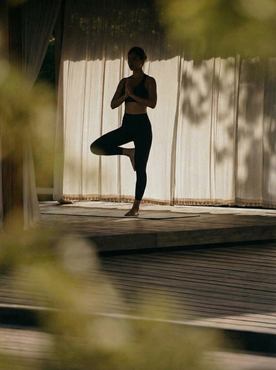Vrouw yoga - Omega-3